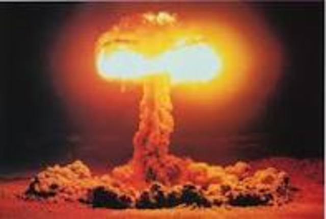 First atomic bomb