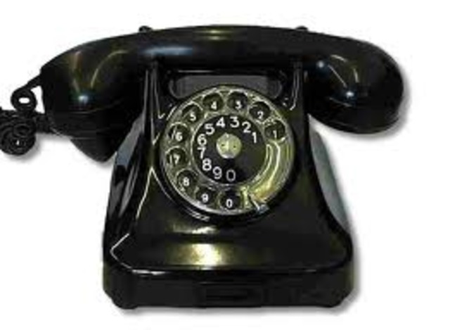 Hotels installed telephones in their guest rooms.