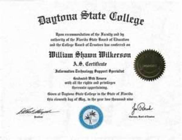 Get my masters,PHD,MD,and Bachelors degrees