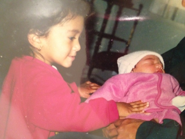 My little sister was born