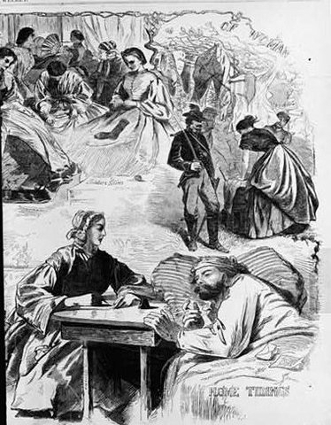 Womens roles in the Civil War (1861-1865)