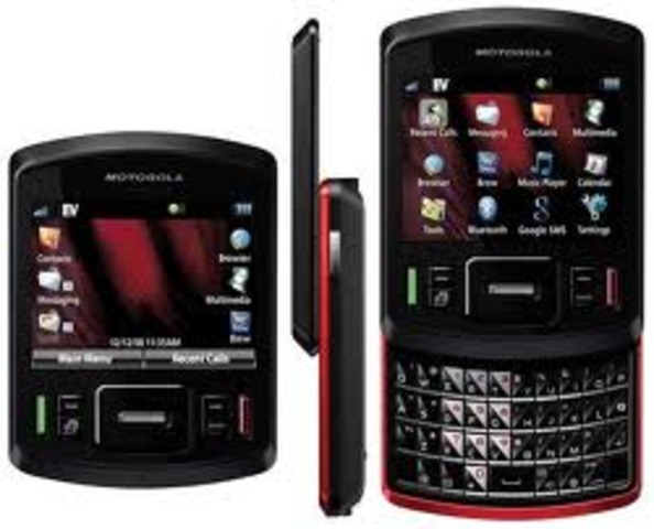 Got my first cellphone, a Motorola Hint