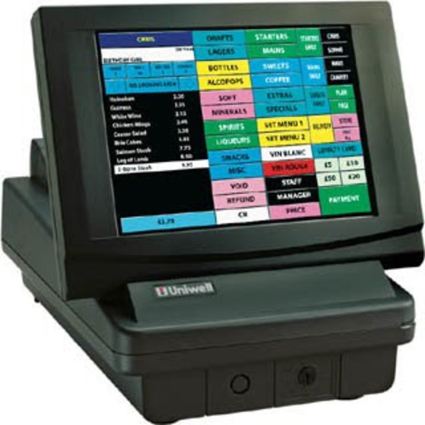 First graphic POS system invented