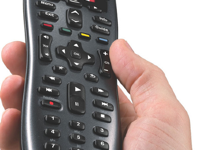 Check-out via TV remote