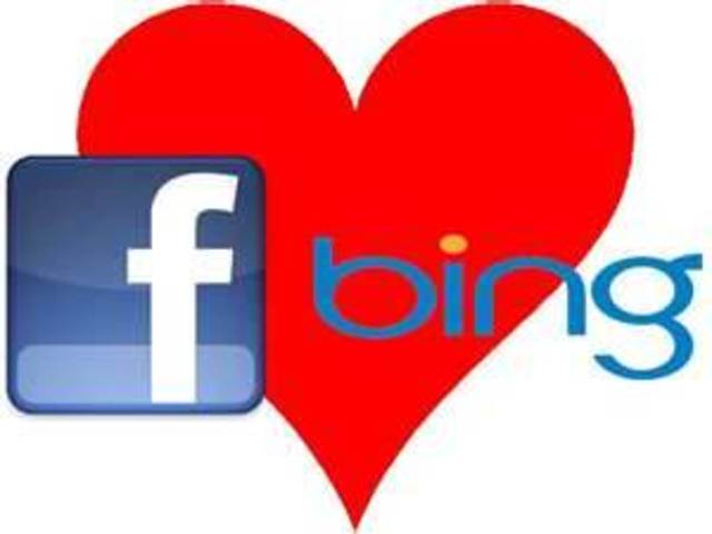Bing integrates with Facebook