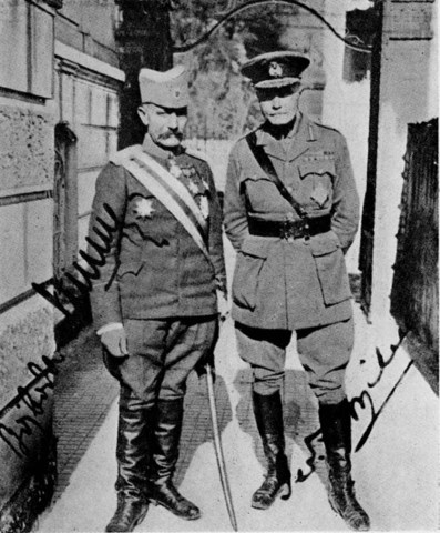 The Russian army gets ready to help Serbia defend itself against the Austrian attack.