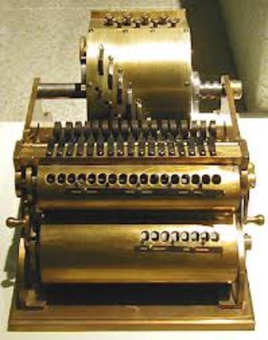 Pin-wheel calculator