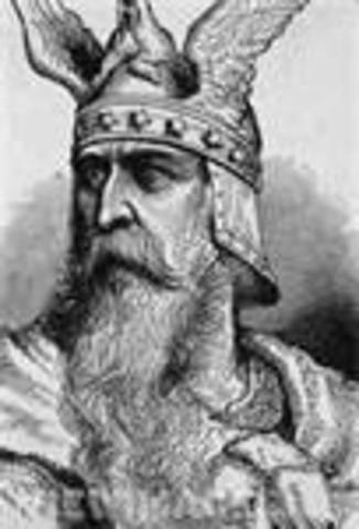 Leif Ericson explores North America