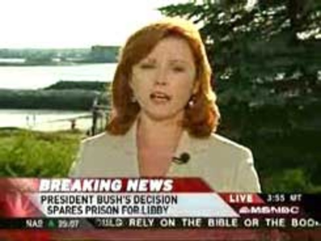 george Bush pardons Lewis Libby