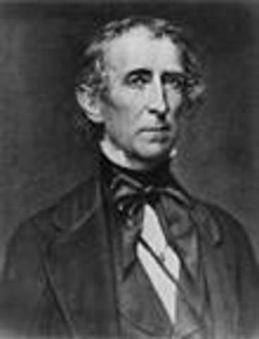 John Tyler takes office as POTUS