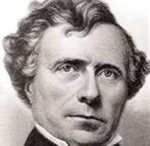 Franklin Pierce takes office as POTUS