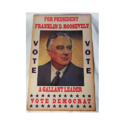 Franklin D. Roosevelt became president