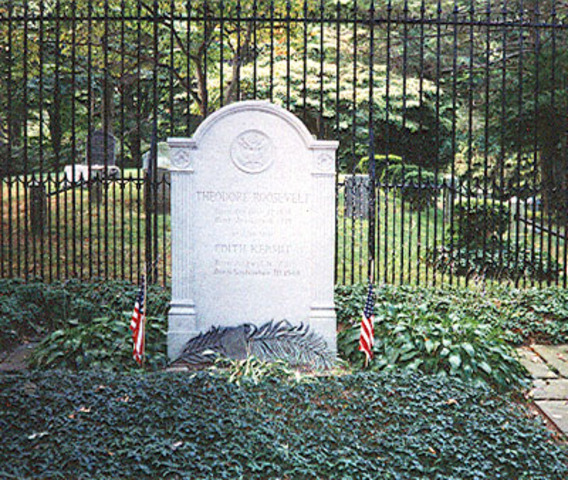 He died at the age of 60 in Oyster Bay, Jan 16, 1919