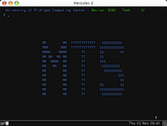 Michigan Terminal System