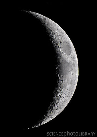 Waxing Crecent Moon