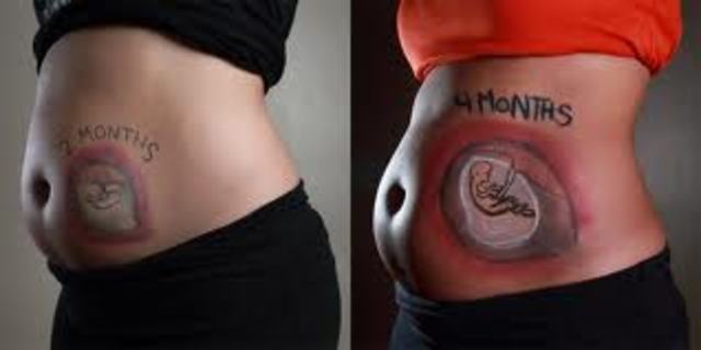 Month 4- Mother and Baby