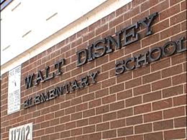 First Day at School at Disney Elementary