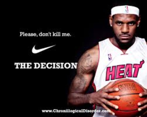 LeBron James leaving Cleavland - Alli Durrer