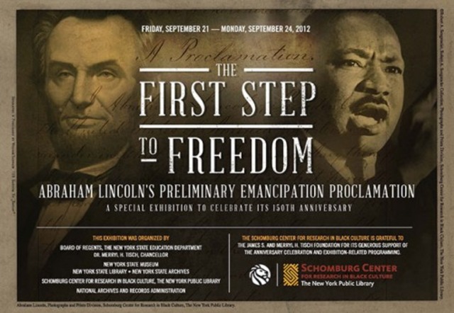 The Preliminary Emancipation Proclamation