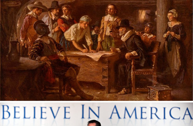 Mayflower Compact signed