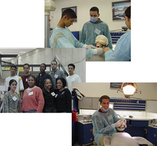 He began to go dental school