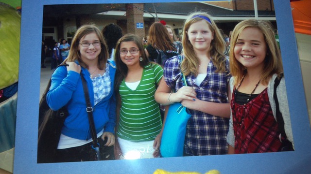 First day of Middle School!