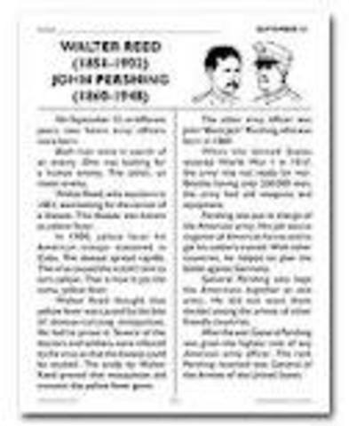 Walter Reed&John Pershing