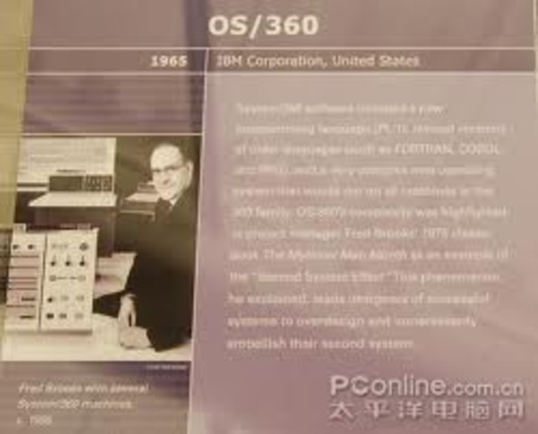 IBM introduce OS/360