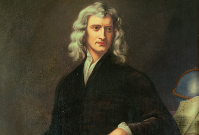 Sir Isaac Newton writes Philosophiæ Naturalis Principia Mathematica