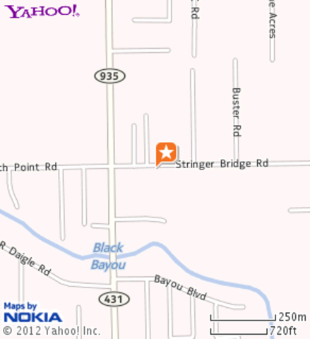 Moved to St. Amant, Louisiana