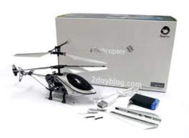 Release of iPhone Controlled Helicopters