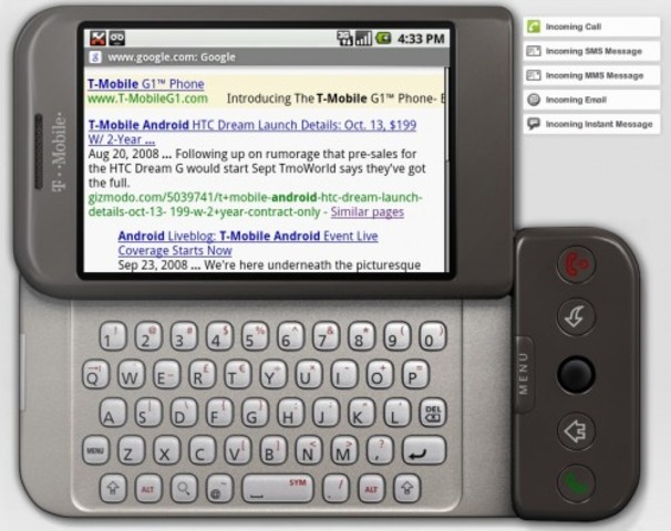 Android phone wwith ggogle