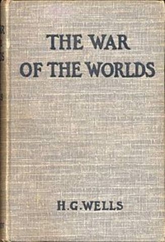 H. G. Wells writes The War of the Worlds