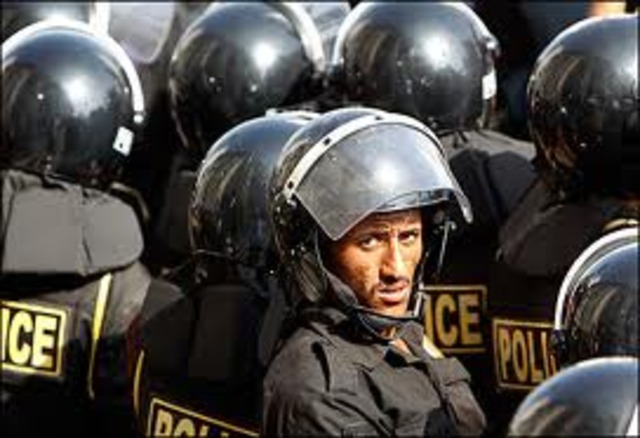 Khaled Said beaten by police