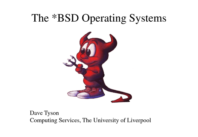 BSD (Berkeley Software Distribution):