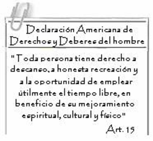 Declaracion Americana de los Derechos y deberes del hombre