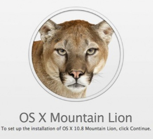 Mac OS X v10.8 "Mountain Lion"