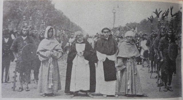 Llegan los franciscanos a Mexico