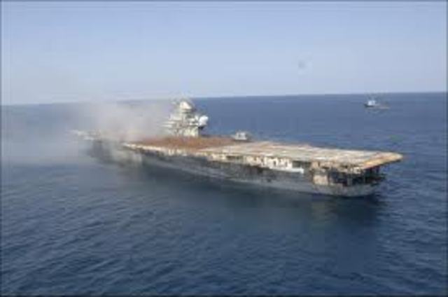 Sinking of USS Orikany