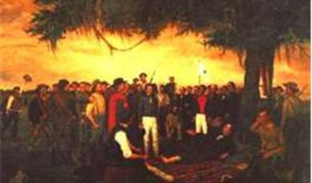 Battle at San Jacinto