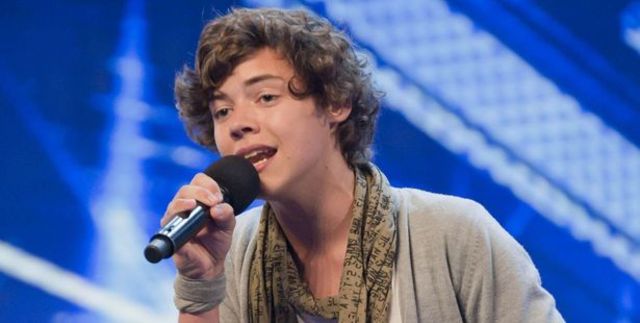 Harry Styles auditions for X-factor