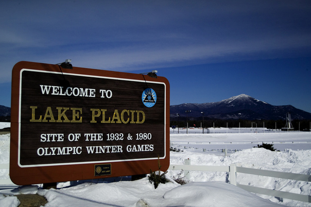 I went to Lake placid, NY