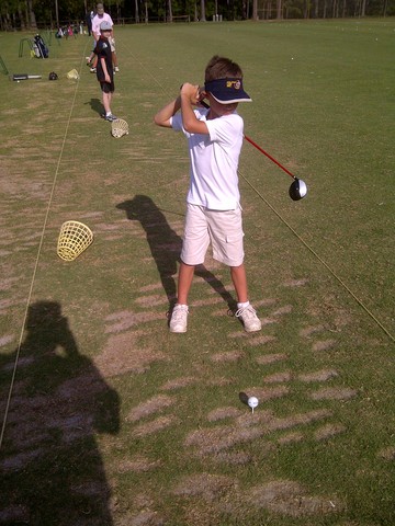 I started playing golf and loved it!