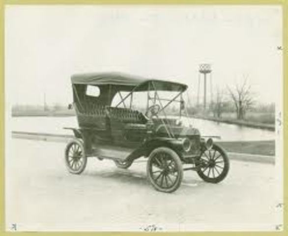 Model T was first produced.