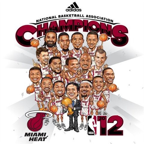 he lead the team to a N.B.A championship