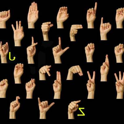 Timeline: sign language