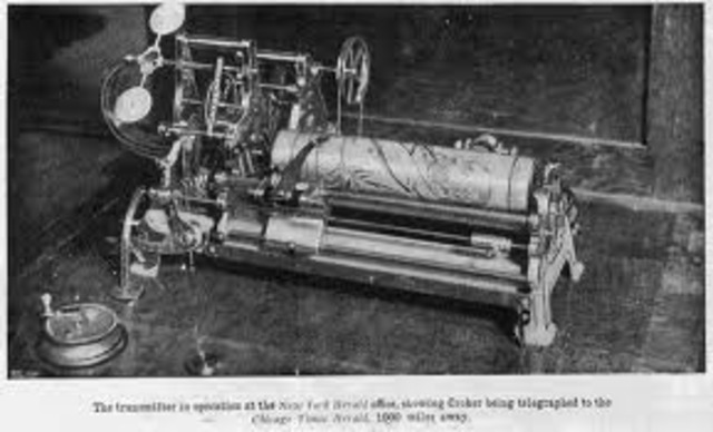 Fax Machine is finally patented