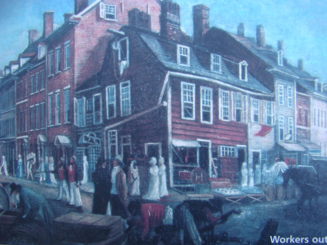 British began founding cities like Baytown.