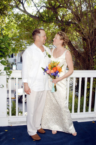 Aunt's wedding in Key West