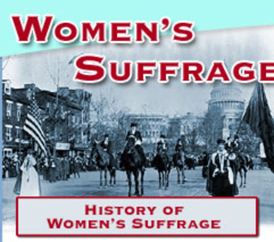 National Women Suffrage Association & American Women Suffrage Association